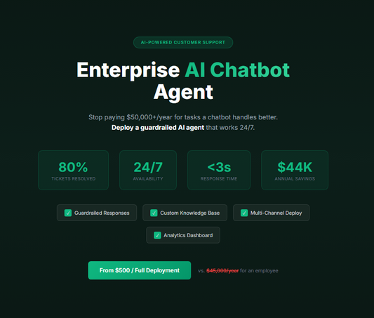 Enterprise AI Chatbot Agent | Guardrailed Expert Assistant